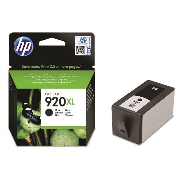 INK CARTRIDGE HP 920XL BLACK: CD975AE