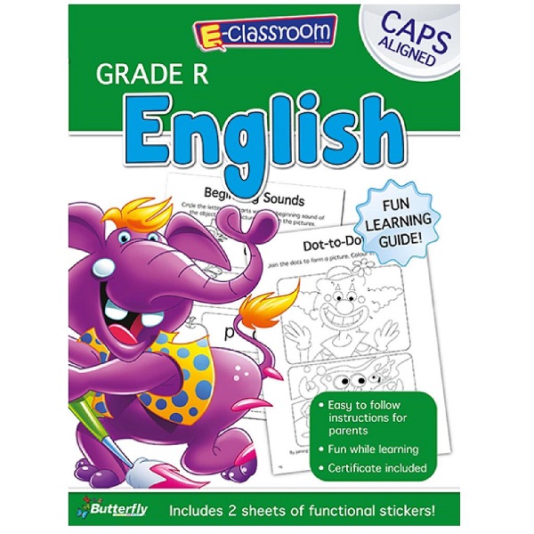 BOOK ENGLISH LEARNING GUIDES SBKK2301 - GRADE R B/