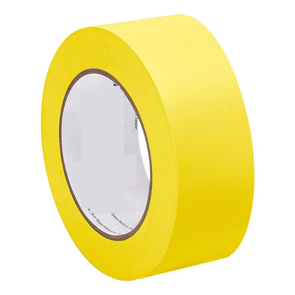 TAPE DUCT CARDED YELLOW 48MM*5M