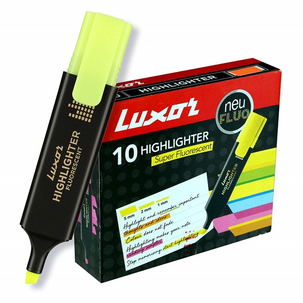 HIGHLIGHTERS LUXOR, SET OF 4