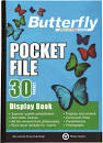 FILE DISPLAY BOOK A4, 30 PAGES BUTTERFLY SET OF 2