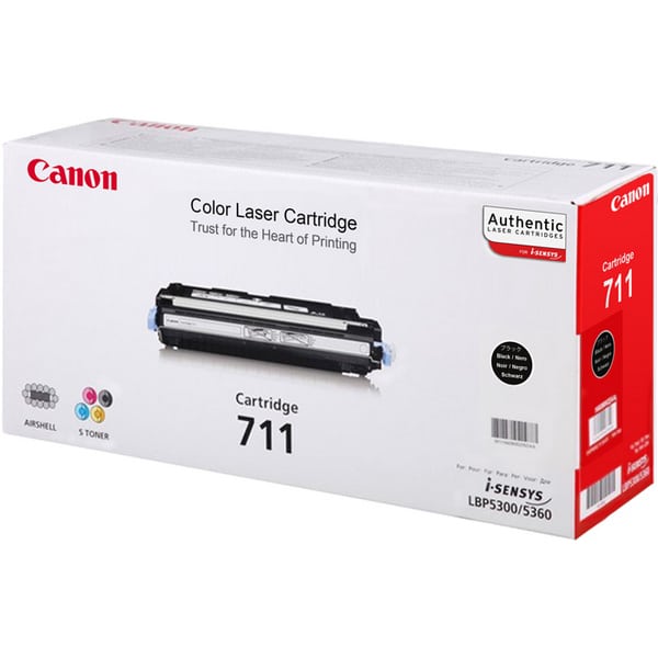 TONER CARTRIDGE, CANON 711 BLACK