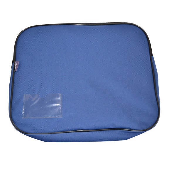 BOOK BAG PVC BLUE WITH ZIP NEXX
